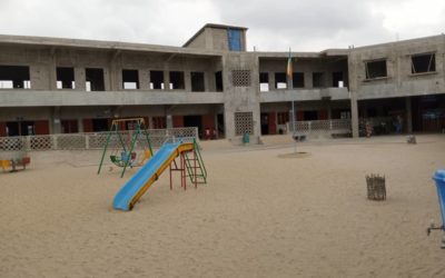 Avancement des travaux de l’école catholique Marie-Auxiliatrice au Benin